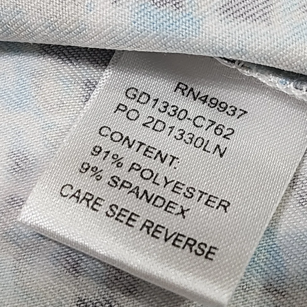 *SOLD* Tail Sleeveless 1/4 Zip Shirt Blue White Black Golf Tennis EUC Womens M - Picture 8 of 9